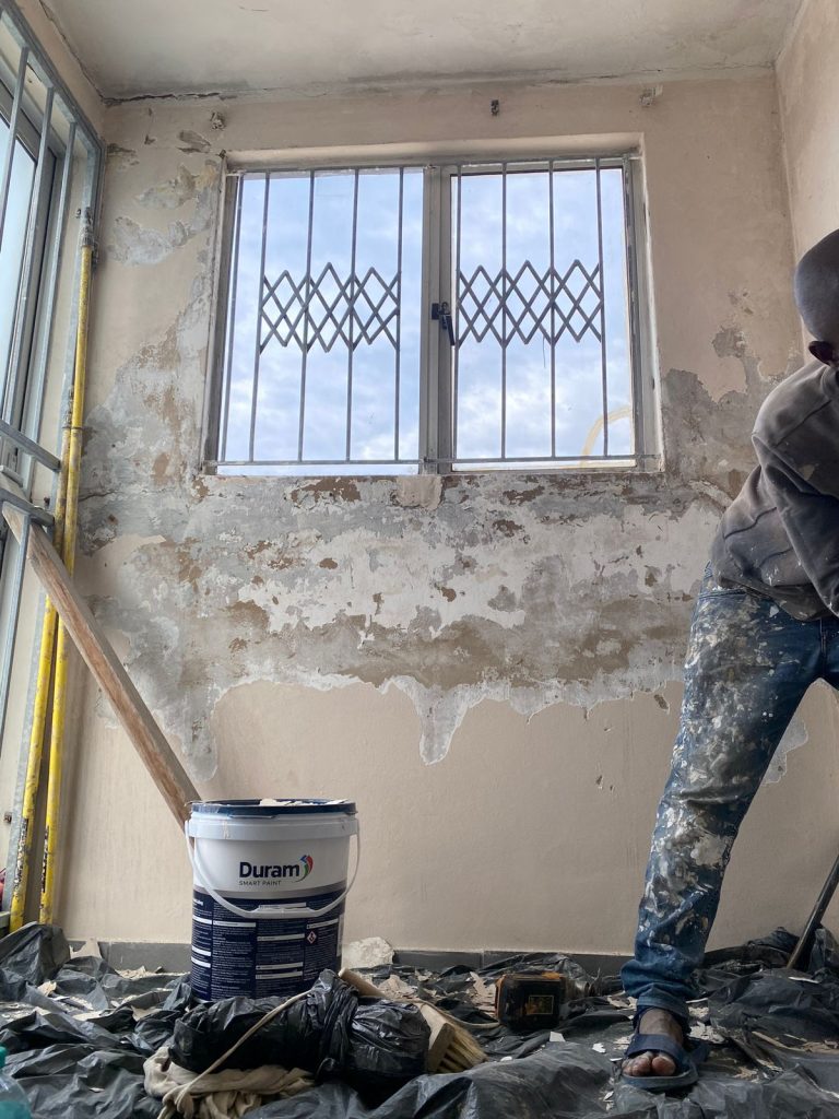 Indoor Wall Moisture Control by Dampgone SA Dampgone SA moisture control for indoor walls